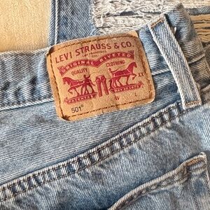 Levi 501 full length jean